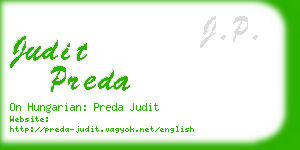 judit preda business card